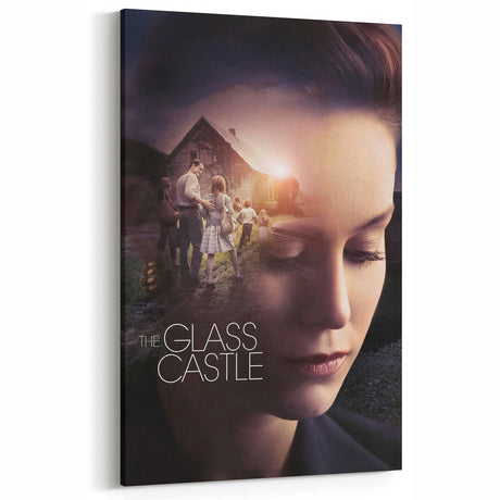 2010s Movie Poster Art – The Glass Castle Vintage Film Wall Print