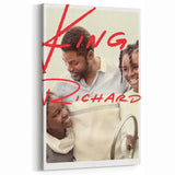 2020s Vintage Movie Poster – King Richard Retro Film Art Print