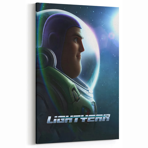 2020s Vintage Movie Poster – Lightyear Retro Film Art Print