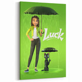2020s Vintage Movie Poster – Luck Retro Film Art Collectible Print