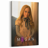 2020s Vintage Movie Poster – M3GAN Retro Film Art Collectible Print