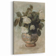 Vintage Botanical Art Prints - Antique Floral Vase Illustration