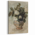 Vintage Botanical Art Prints - Antique Floral Vase Illustration