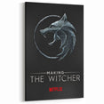 2020s Vintage Movie Poster – Making The Witcher Retro Film Art