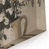 Vintage Botanical Art Prints - Antique Floral Jug Illustration