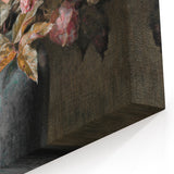 Vintage Botanical Art Prints - Antique Floral Vase with Roses