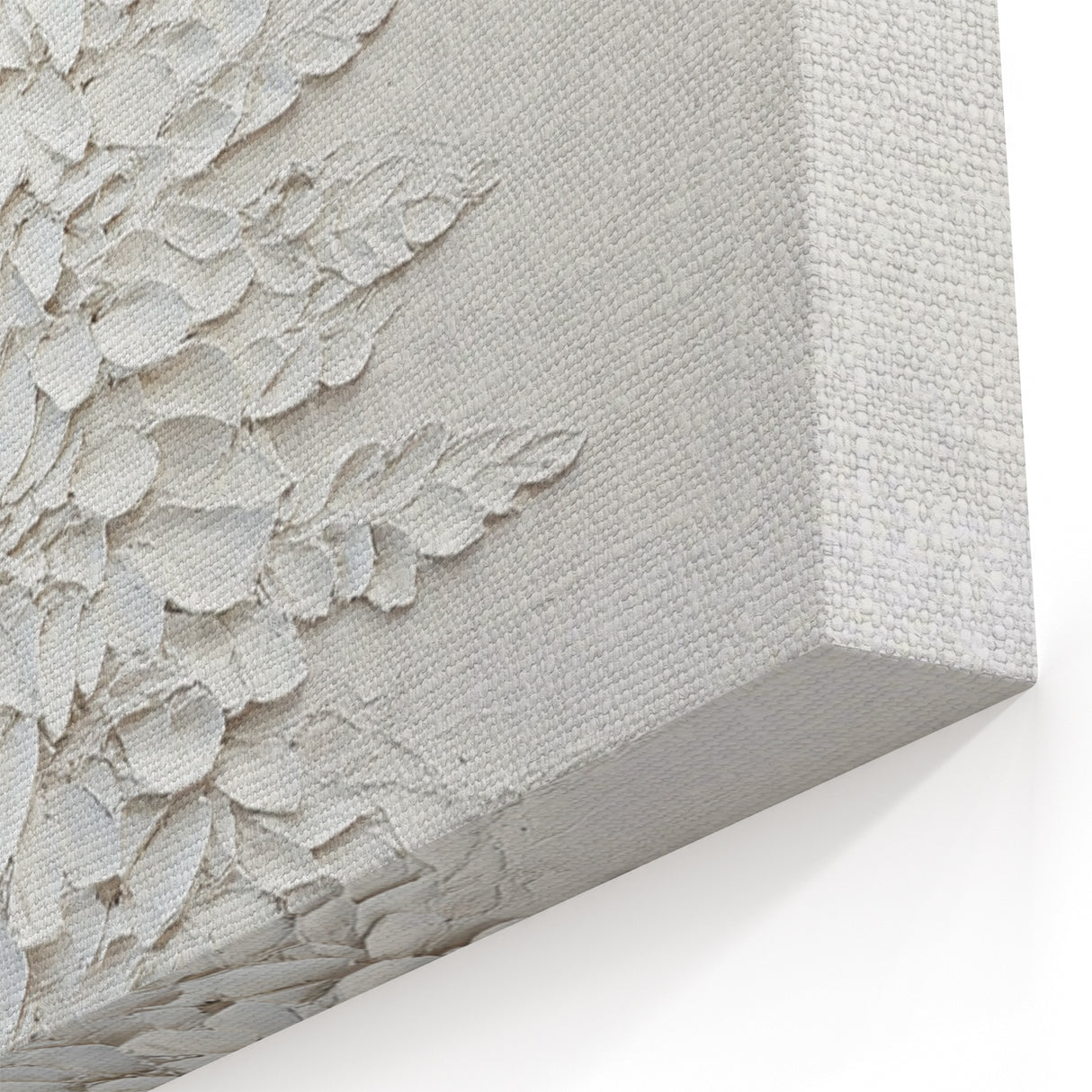Minimalist White Tree – Textured Botanical & Nature Art Prints