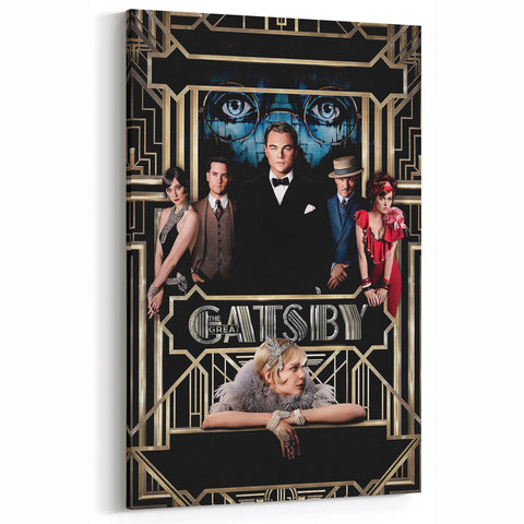 2010s Movie Poster Art - The Great Gatsby Vintage Movie Poster Print