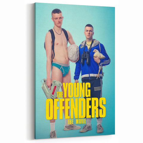 2010s Movie Poster Art - The Young Offenders Vintage Poster Print
