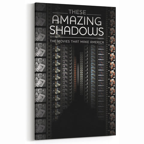 2010s Movie Poster Art - These Amazing Shadows Vintage Print