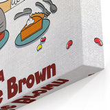1970s Vintage Movie Poster – Classic 70s Film Art of A Charlie Brown Thanksgiving