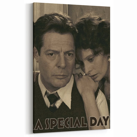 1970s Vintage Movie Poster – Classic 70s Film Art of A Special Day