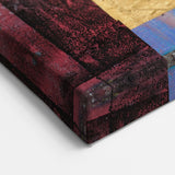 Colorfield Gold – Neutral Abstract Prints from Earthen Harmony Series