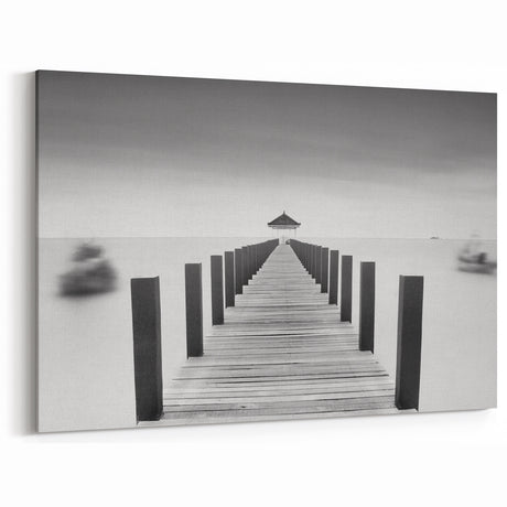 Tranquil Pier View - Fine Art Photography Framed Prints