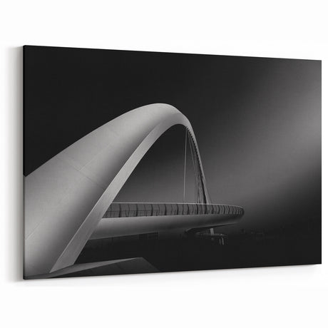 Modern Architectural Bridge - Fine Art Photography Framed Prints