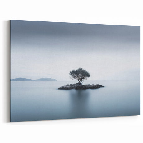 Solitary Island Tree - Fine Art Photography Acrylic Prints