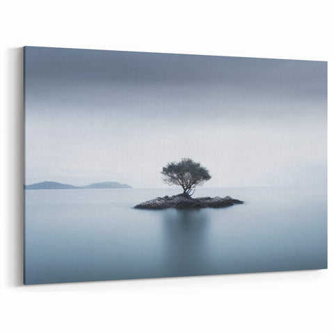 Solitary Island Tree - Fine Art Photography Acrylic Prints