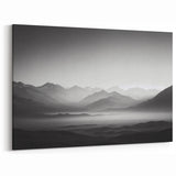 Misty Mountain Layers - Fine Art Photography Canvas Prints