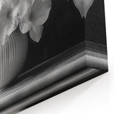 Monochrome Floral Elegance - Fine Art Photography Framed Prints