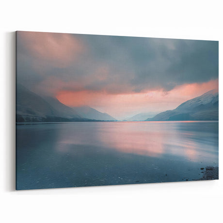 Serene Dusk Reflection - Fine Art Photography Canvas Prints