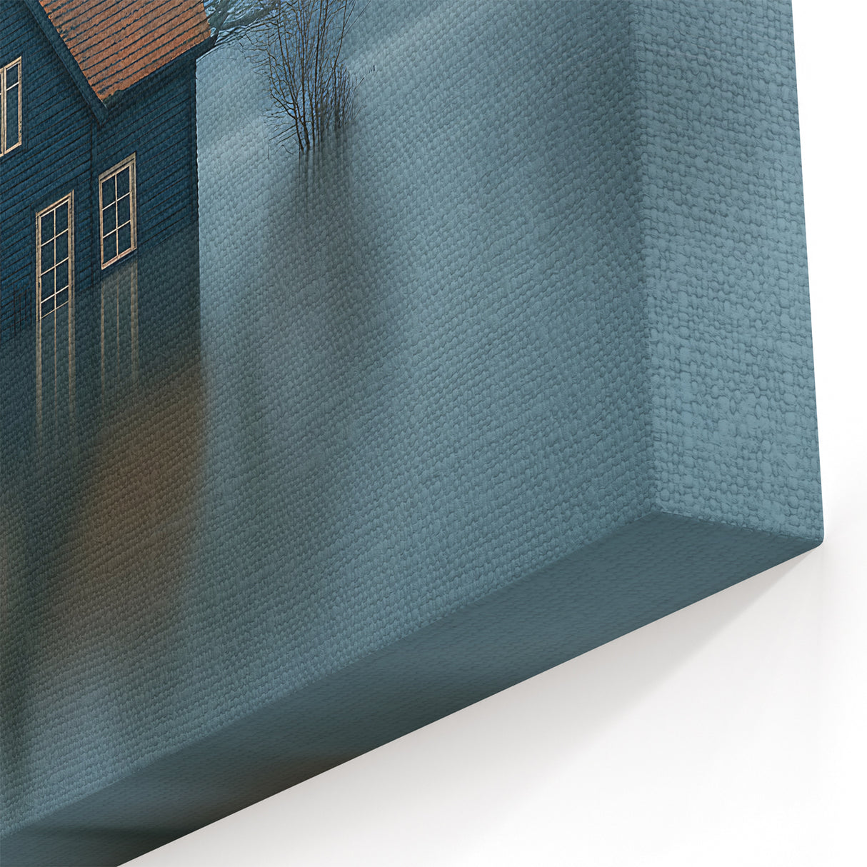 Submerged Serenity - Fine Art Photography Print of a Flooded House
