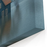Submerged Serenity - Fine Art Photography Print of a Flooded House