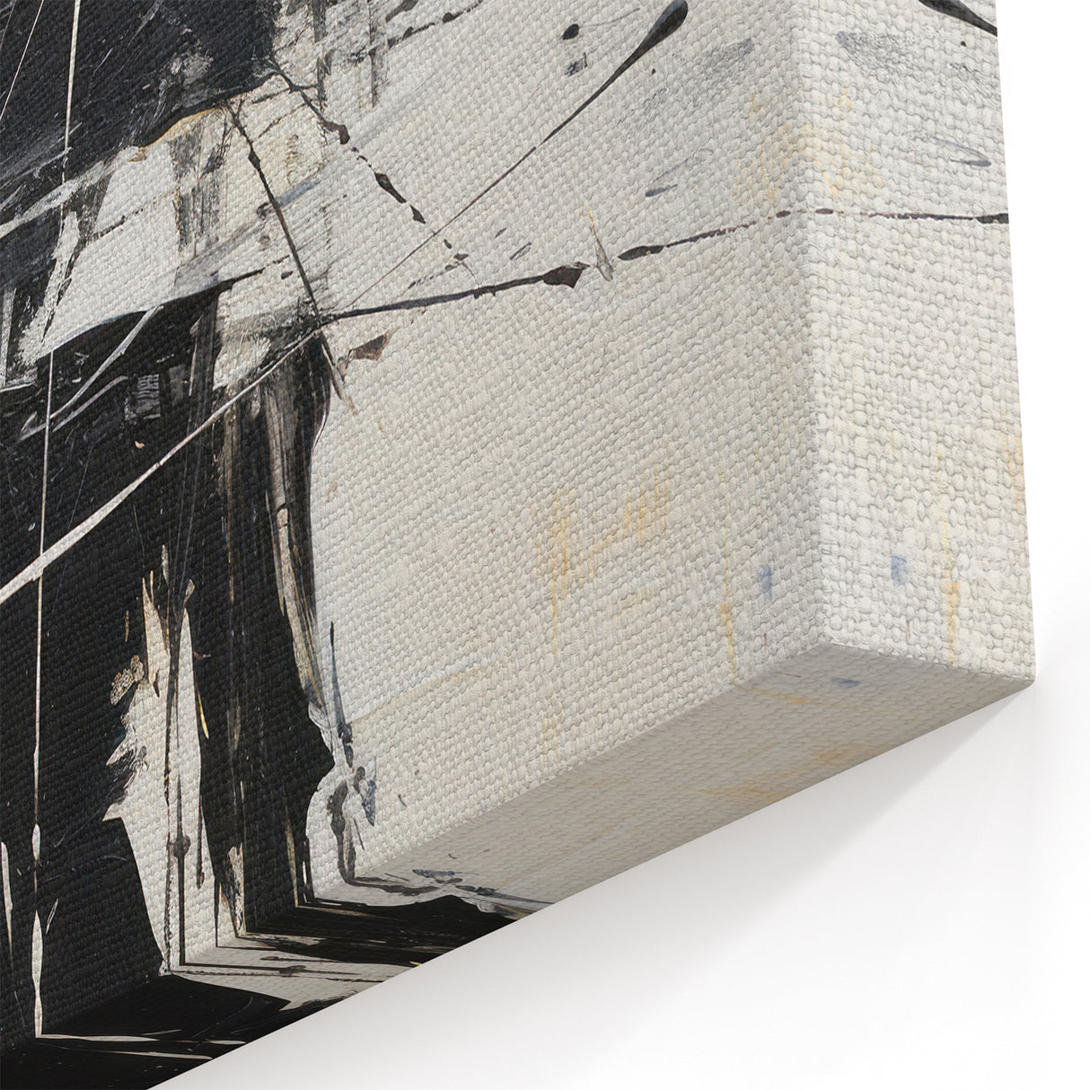 Modern Art Prints – Soft Blue & White Abstract Canvas Wall Art