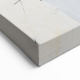 Modern Art Prints – Soft Blue & White Abstract Canvas Wall Art