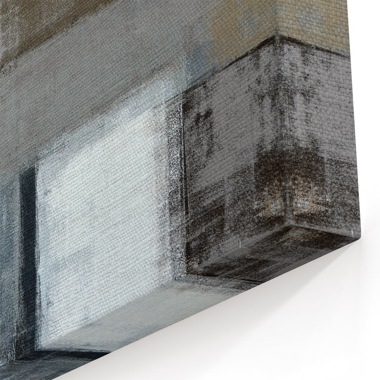 Modern Art Prints – Neutral Gray & Beige Geometric Abstract