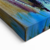 Abstract Canvas Wall Art – Vibrant Floral Modern Painting