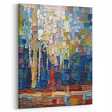 Moody Modern Wall Art – Textured Abstract Canvas for Contemporary Spaces