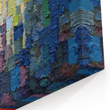 Moody Modern Wall Art – Textured Abstract Canvas for Contemporary Spaces