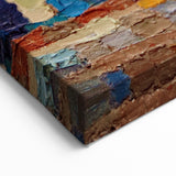 Moody Modern Wall Art – Textured Abstract Canvas for Contemporary Spaces