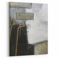 Black and White Moody Modern Wall Art – Abstract Canvas Print