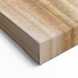 Elegant Moody Modern Wall Art – Abstract Blue & Beige Canvas Print