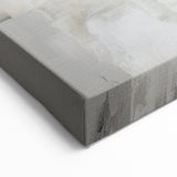 Abstract Canvas Wall Art – Serene Modern Painting in Beige & Gray