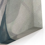 Abstract Canvas Wall Art – Contemporary Painting in Green & Beige