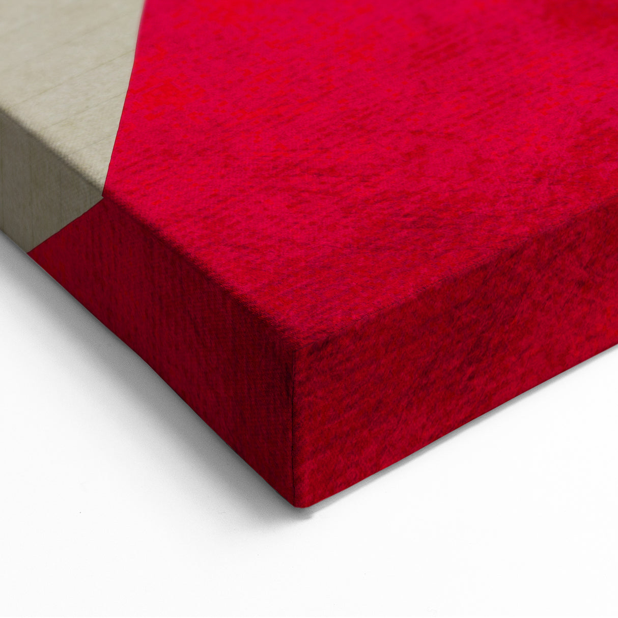 Modern Art Prints – Large Abstract Wall Art in Red, Gold & Teal