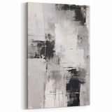 Contemporary Abstract Art – Teal & Gold Moody Modern Wall Art