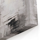 Contemporary Abstract Art – Teal & Gold Moody Modern Wall Art