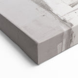 Contemporary Abstract Art – Teal & Gold Moody Modern Wall Art