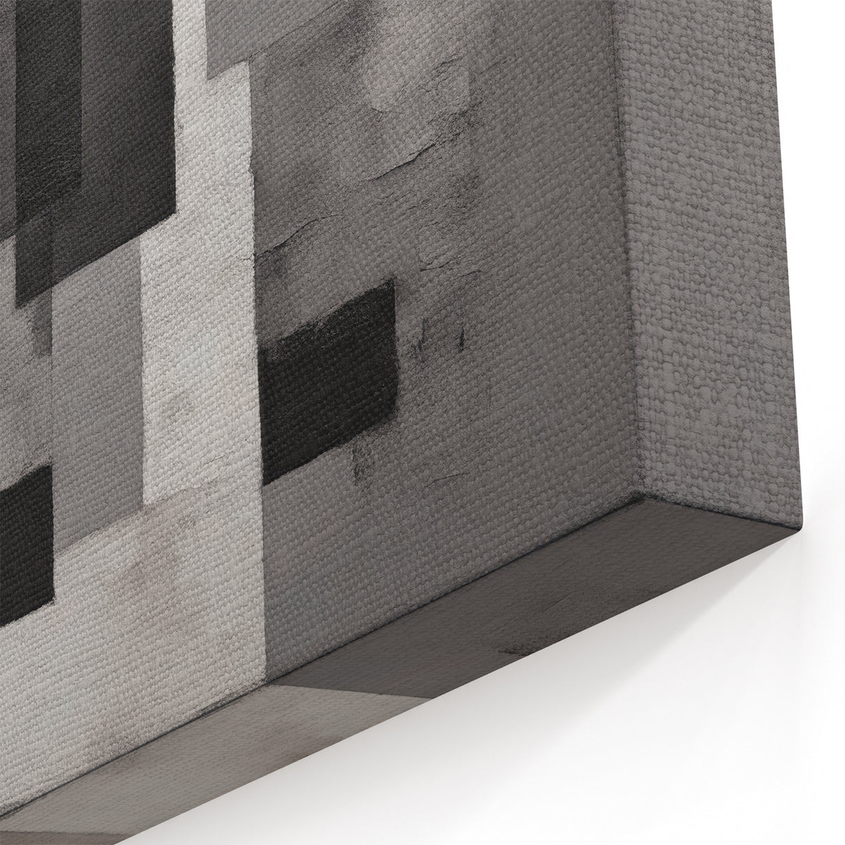 Moody Modern Wall Art – Abstract Geometric Canvas for Stylish Spaces