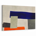 Moody Modern Wall Art – Abstract Geometric Canvas in Bold Colors