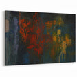 Moody Modern Wall Art – Abstract Expressionist Painting in Bold Hues