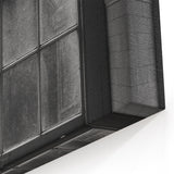 Abstract Canvas Wall Art – Moody Black & White Minimalist Print