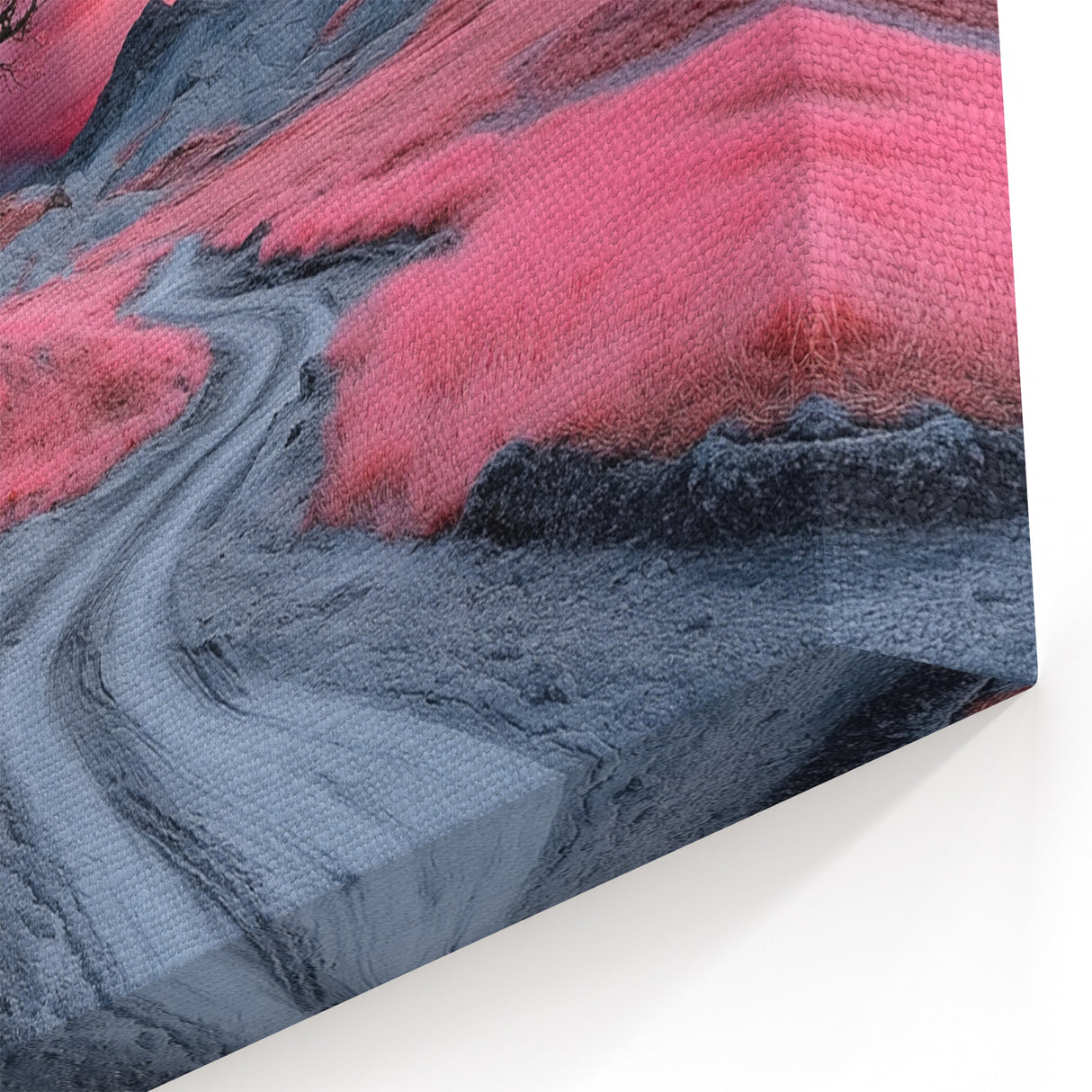 Surreal Pink Tree Landscape – Fantasy Nature Art Print