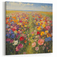 Vibrant Wildflower Meadow – Colorful Nature Art Print