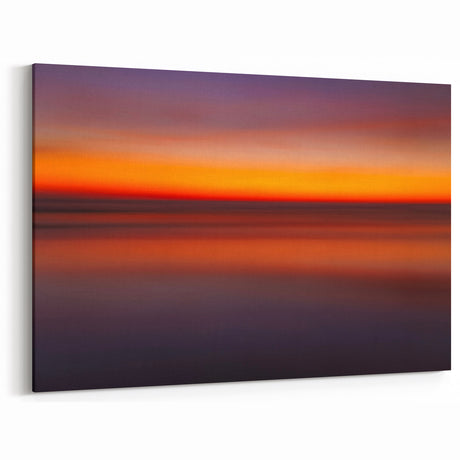 Abstract Sunset Waves – Fine Art Photography Wall Print