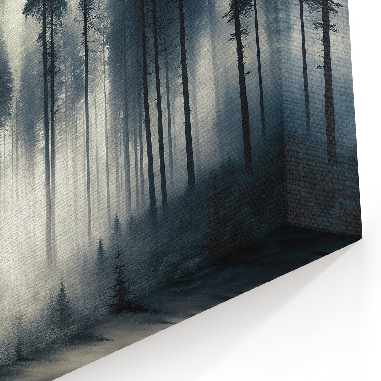 Mystical Forest in the Mist – Fine Art Photography Wall Print