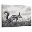 Wildlife in Motion – Black & White Fine Art Squirrel Photography